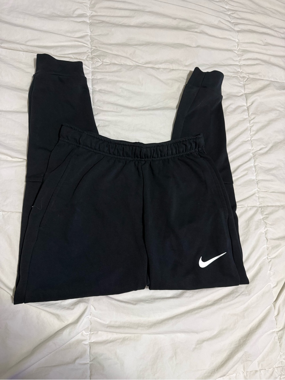 Nike mens Black Dri-FIT Athletic Jogger Pants